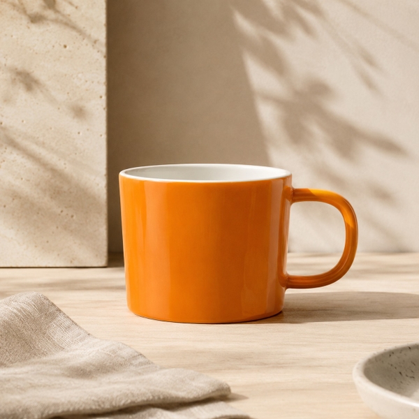 BÁT TRÀNG CERAMIC - Petite Mug in Orange
