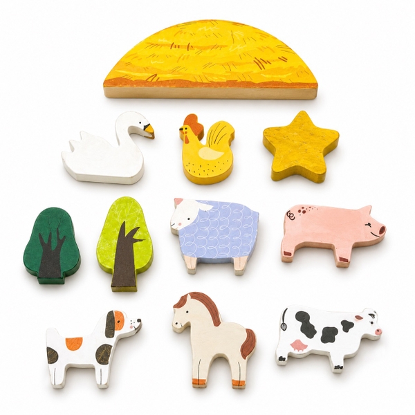 Farm Wooden Balance Set