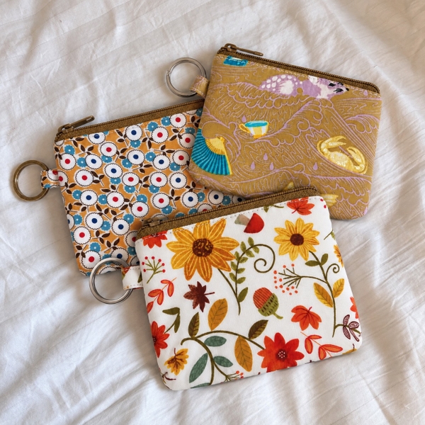 RỪNG HANDMADE - 'Whimsical Woodland' Wallet Keychain With Zipper