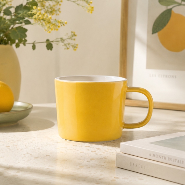 BÁT TRÀNG CERAMIC - Petite Mug in Yellow