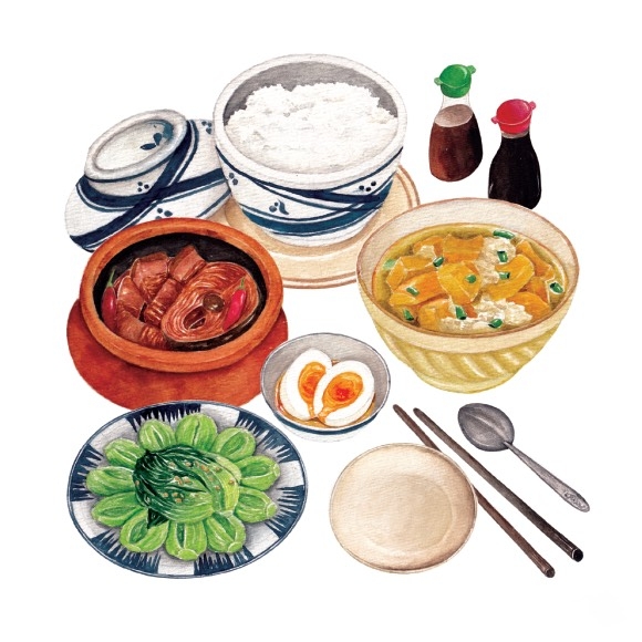 PHANHSHI STUDIO - 'Family Meal' Print