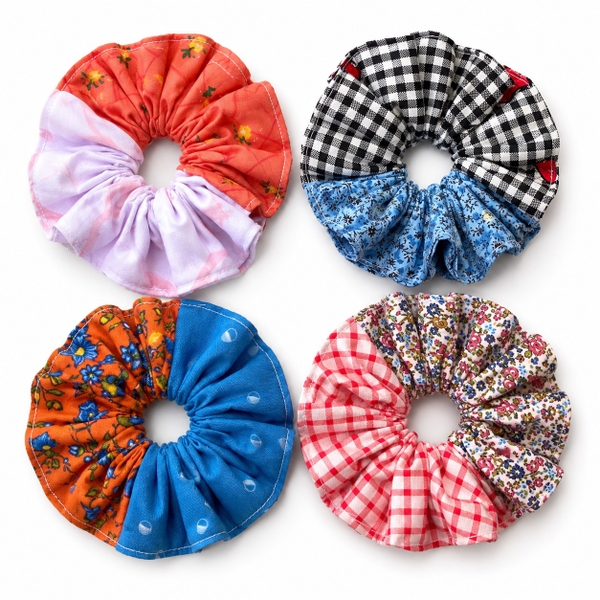 RUNG HANDMADE - Cotton Quilted Scrunchie