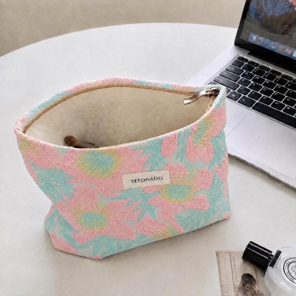 MAKE UP PURSE - Pastel Floral