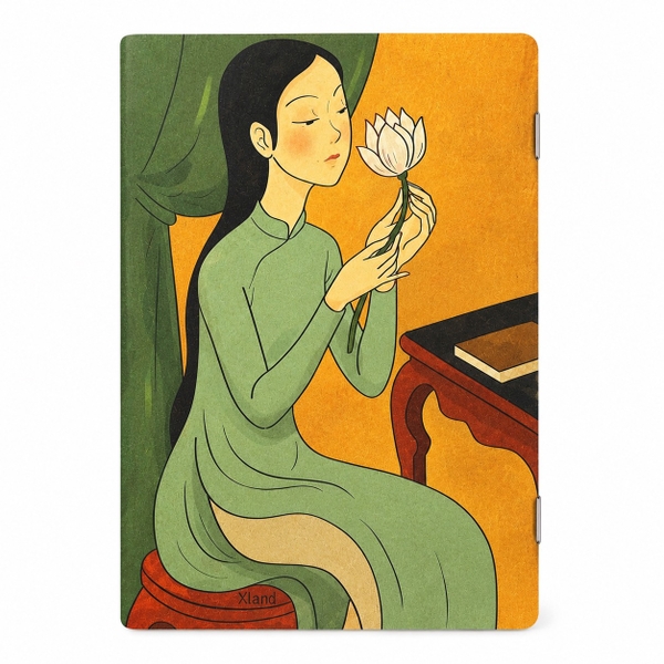 XLAND - ‘Vietnamese Women’ Glitter Notebook