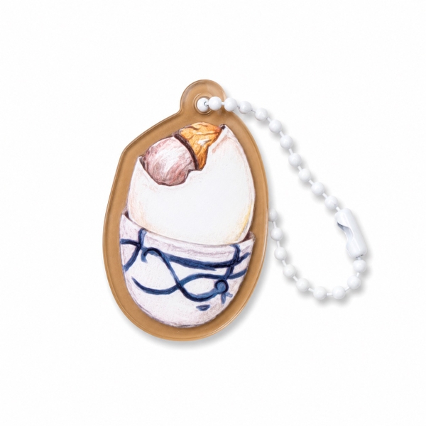 PHANHSHI STUDIO - ‘Balut Egg' Mini Keychain