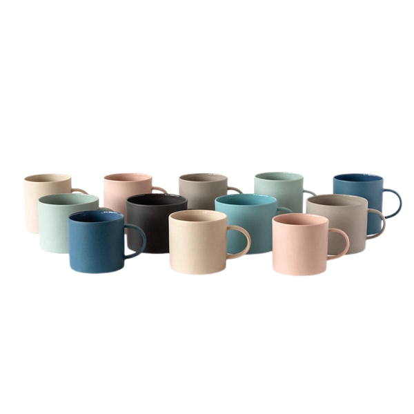 BAT TRANG - Basic Ceramic Mug In Baby Blue