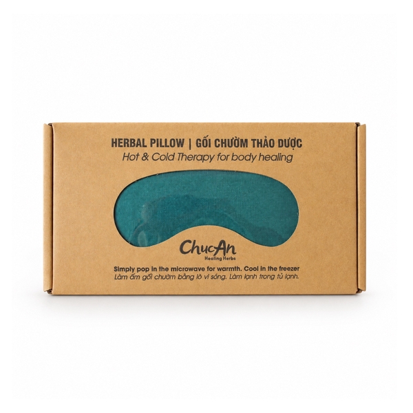 CHUC AN HEALING HERBS - Herbal Eye Pillow in Teal