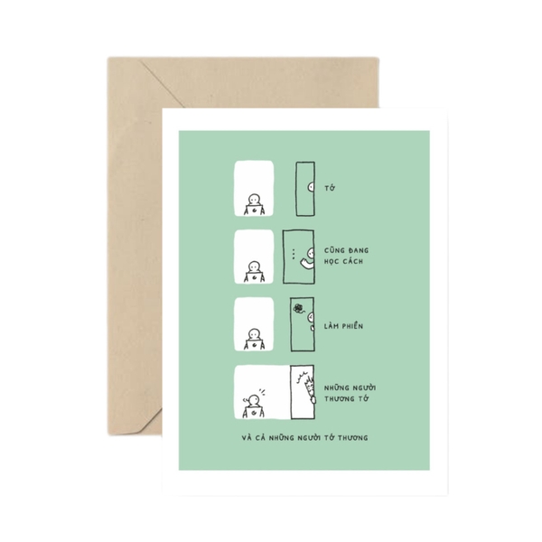 I Have Been There - 'Lam Phien' Greeting Card