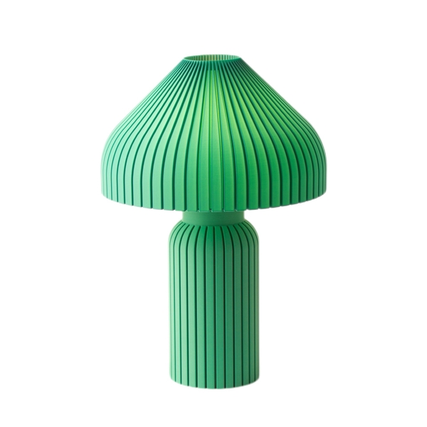 ILLU.3D Lighting – 3D Printing Mushroom Lamp In Turquoise