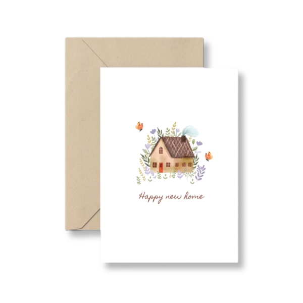 I Have Been There - 'Happy New Home' Greeting Card