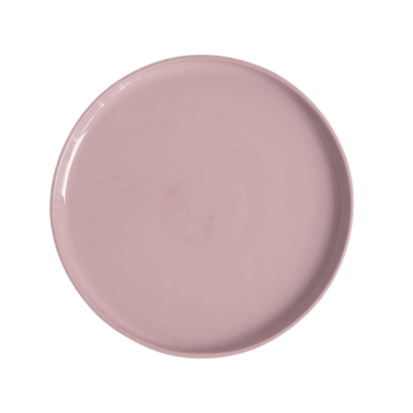 BAT TRANG - Ceramic Large Classic Plate In Pink