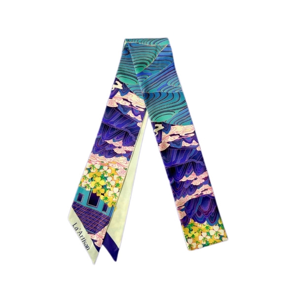 LA'ARTISAN - ‘Sa Pa’ Twilly Scarf