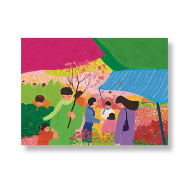 I Have Been There - 'Flower Market' Print