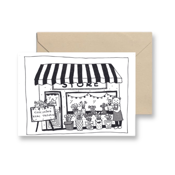 I Have Been There - 'Grand Opening' Greeting Card