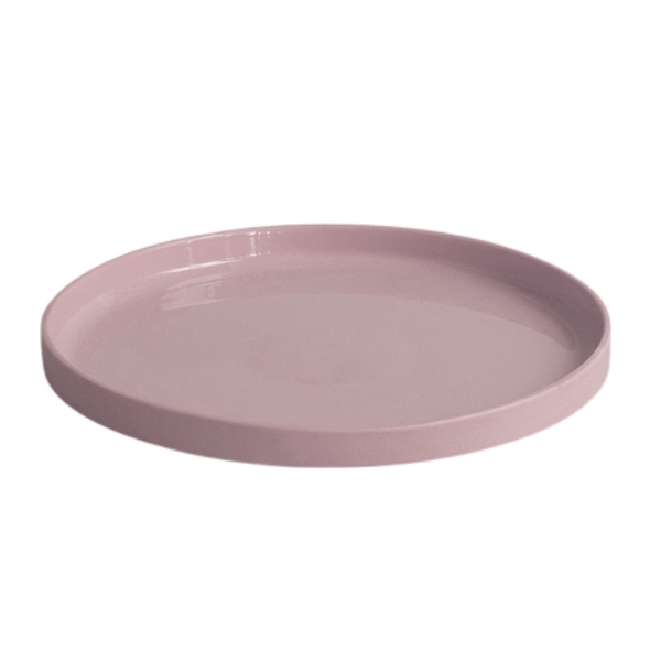 BAT TRANG - Ceramic Large Classic Plate In Pink
