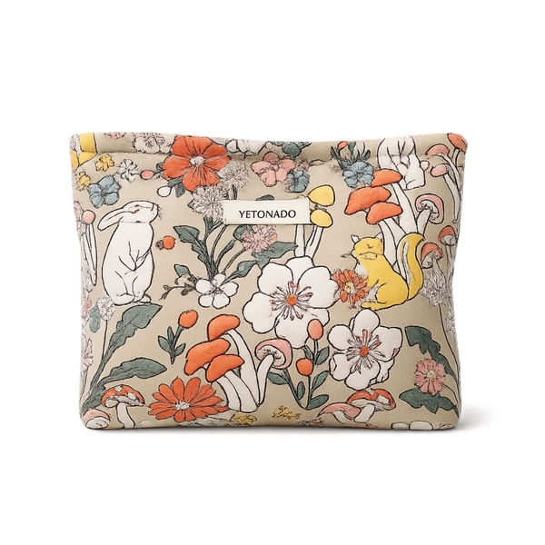 Make Up Purse - Wild Mushroom