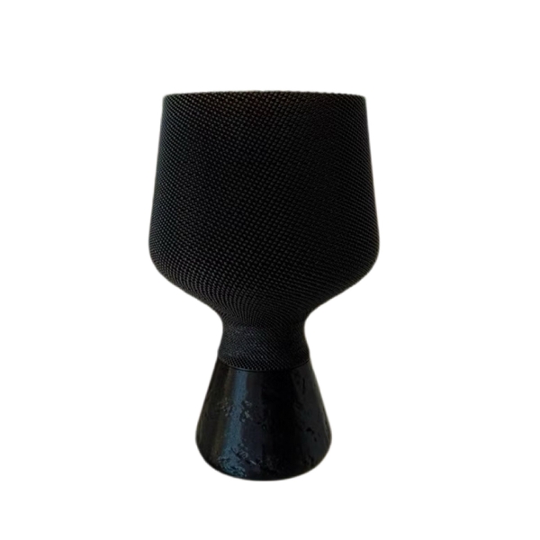 ILLU.3D Lighting – 3D Printing Wine Glass Lamp In Black