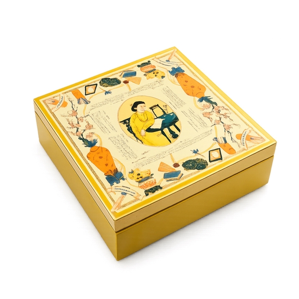 LA'ARTISAN - 'Sương Nguyệt Anh' Gold Plated Lacquer Box
