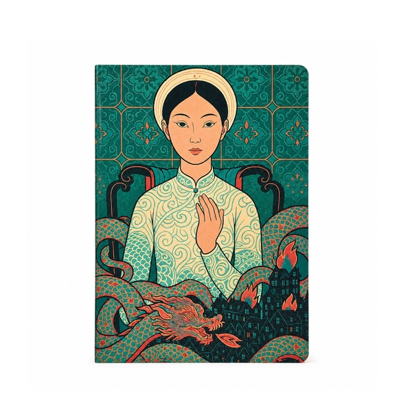 XLAND - ‘Woman & Her Dragon Ver.02’ Glitter Notebook