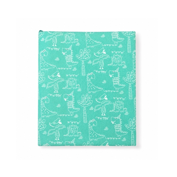 RUNG HANDMADE - 'Dinosaur' Fabric Book Cover