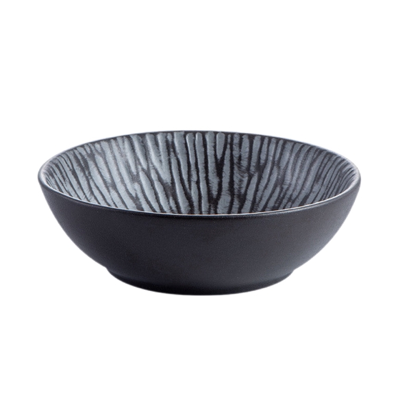 BAT TRANG - Ceramic Thick Bowl In Grey