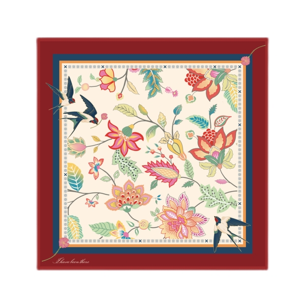 I Have Been There - 'Hoa Lạc Viên' Square Scarf