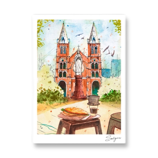 I Have Been There - 'Saigon Cathedral' Print