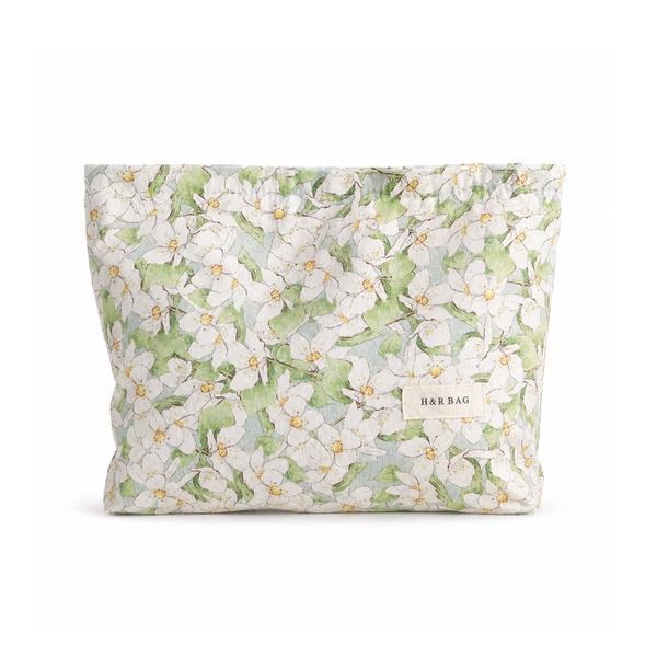 Make Up Purse - Plumeria Flower