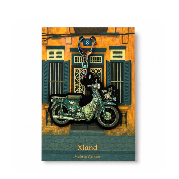 XLAND - "Motorbike" Mosaic Keychain