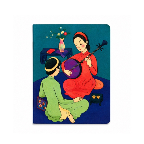 XLAND - 'Melody at Dusk' Glitter Notebook