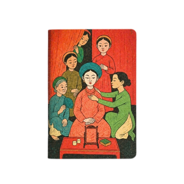 XLAND - ‘Vietnamese Women’ Glitter Notebook