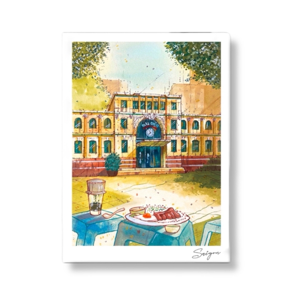 I Have Been There - 'Saigon Central Post Office' Print
