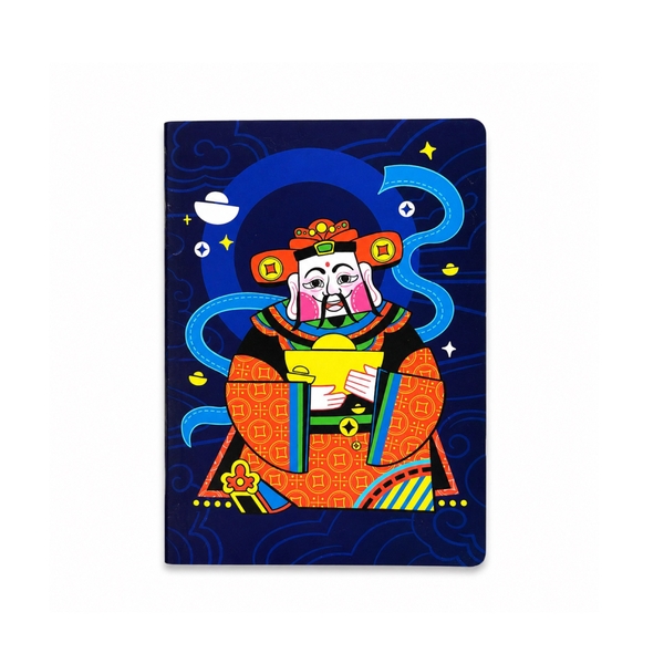 XLAND - 'The God of Wealth' Glitter Notebook