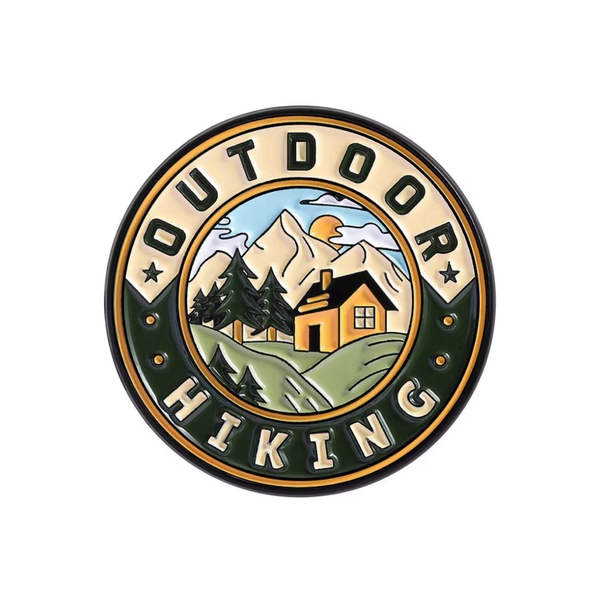 ENAMEL PIN - Outdoor Hiking