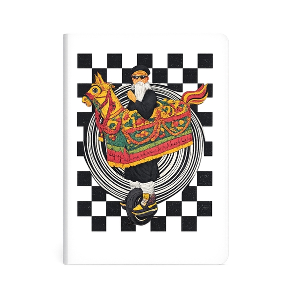 XLAND - 'Dance Through The Labyrinth' Glitter Notebook