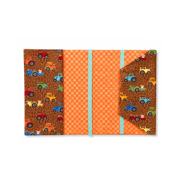 RUNG HANDMADE - 'Car' Fabric Book Cover