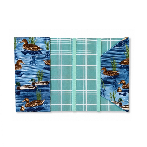 RUNG HANDMADE - 'Duck' Fabric Book Cover
