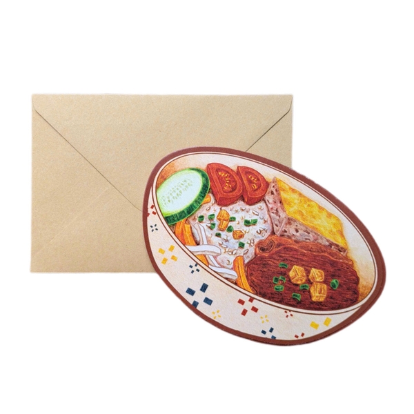 PHANHSHI STUDIO - ‘Cơm Tấm - Broken Rice' Greeting Card