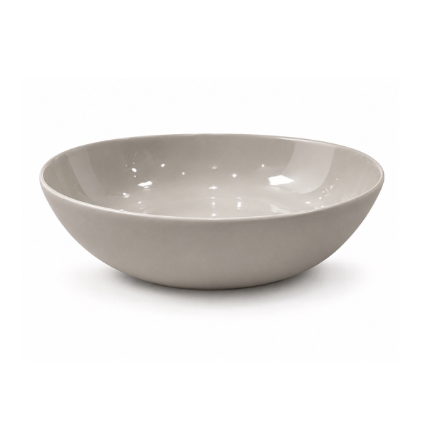 BAT TRANG - Ceramic Large Serving Bowl in Gray