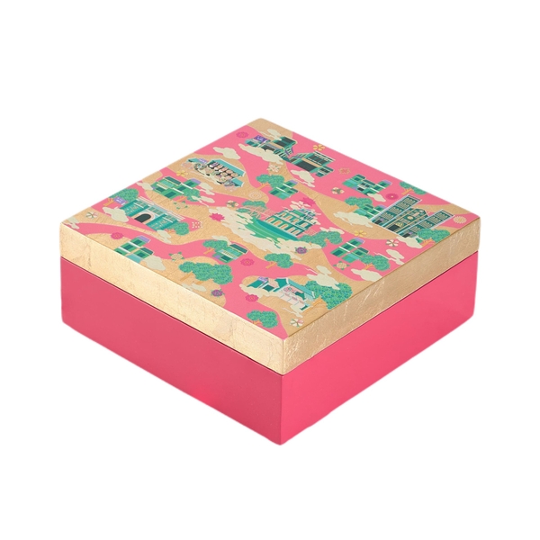 LA'ARTISAN - 'Hà Nội' Gold Plated Lacquer Box
