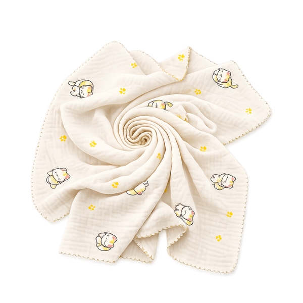 Muslin Blanket For Babies - Kitty