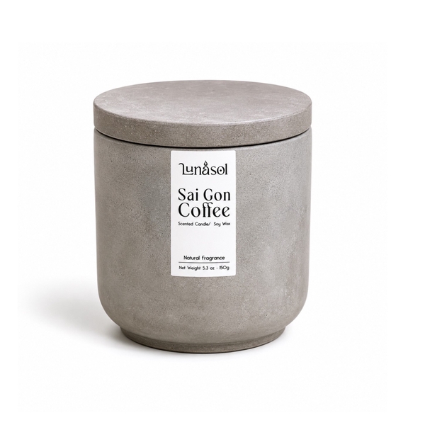 LUNASOL - 'Saigon Coffee' Scented Candle
