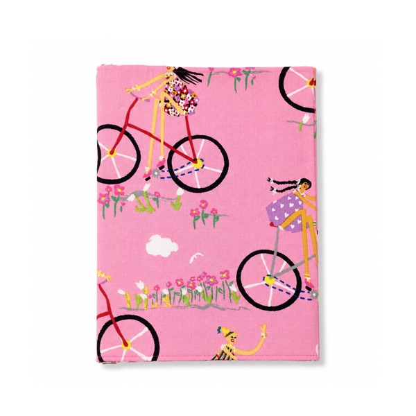 RUNG HANDMADE - 'Bicycle' Fabric Book Cover