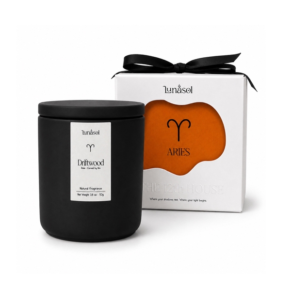 LUNASOL - 'Aries' Zodiac Scented Candle
