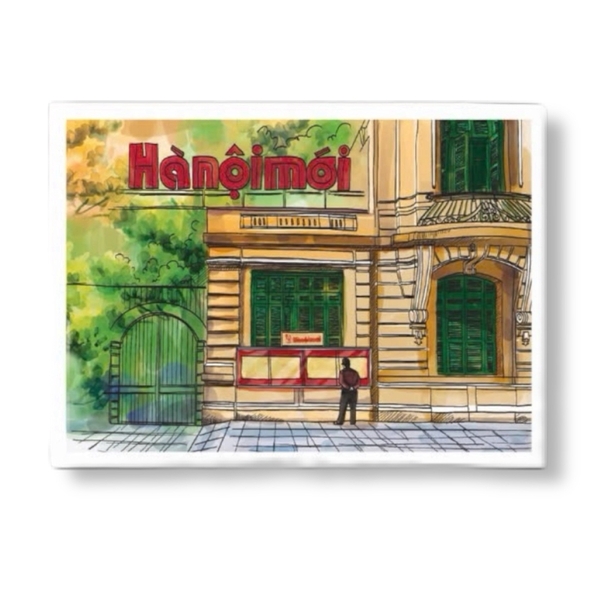 I Have Been There - 'Hanoi Newspaper Office' Print