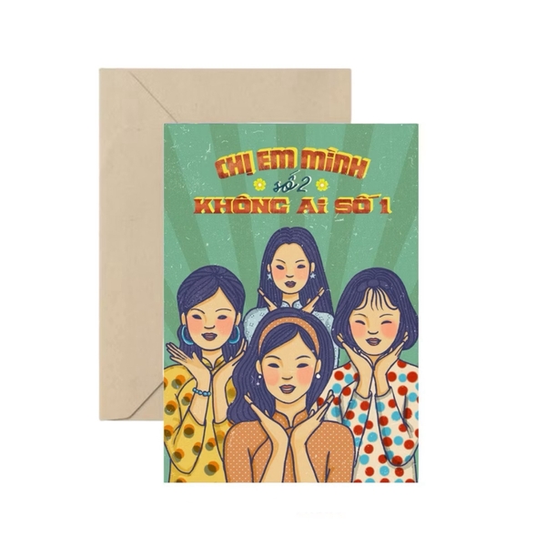 I Have Been There - 'Four Sisters' Greeting Card