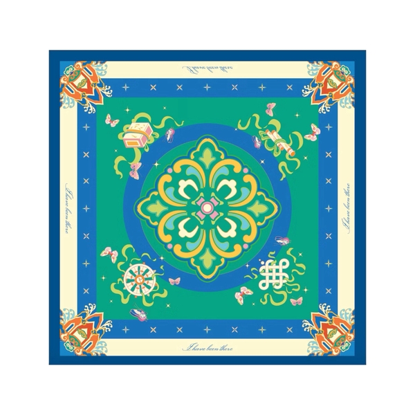 I Have Been There - 'Thiên Lam' Square Scarf