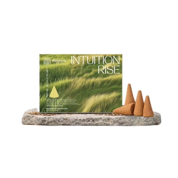 DIMANTRA - 'Intuition Rise' Cone Incense
