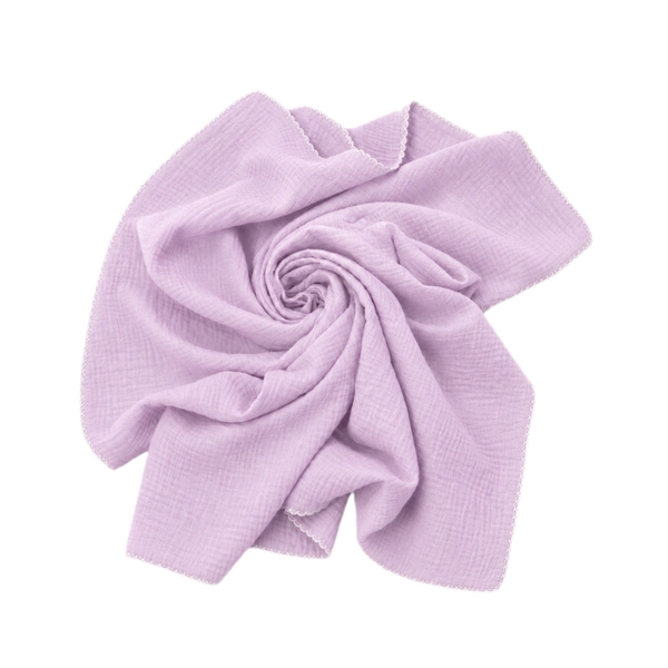 Muslin Blanket For Babies - Lilac