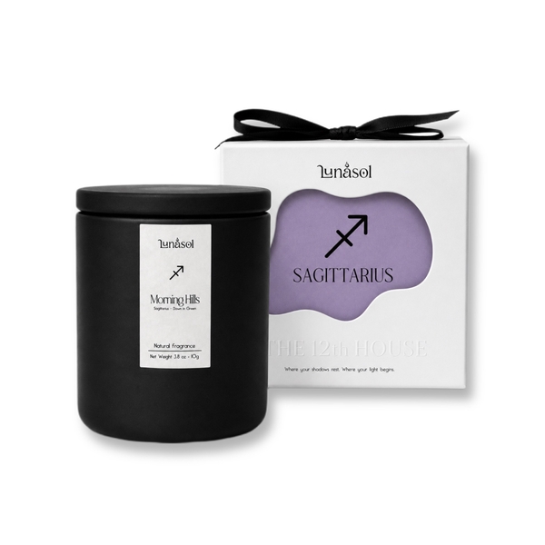 LUNASOL - ‘Sagittarius' Zodiac Scented Candle